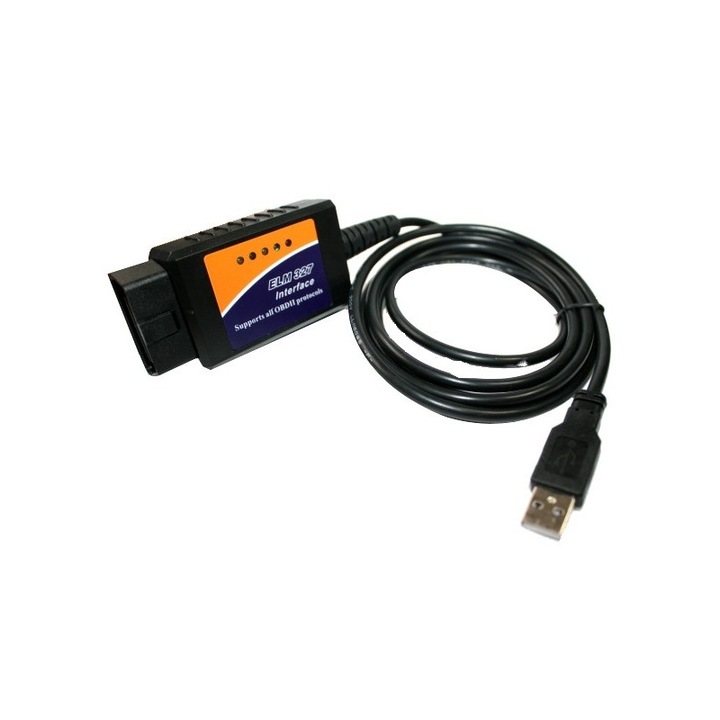 Aptel OBD2 USB autódiagnosztikai interfész, ELM V1.5 chippel