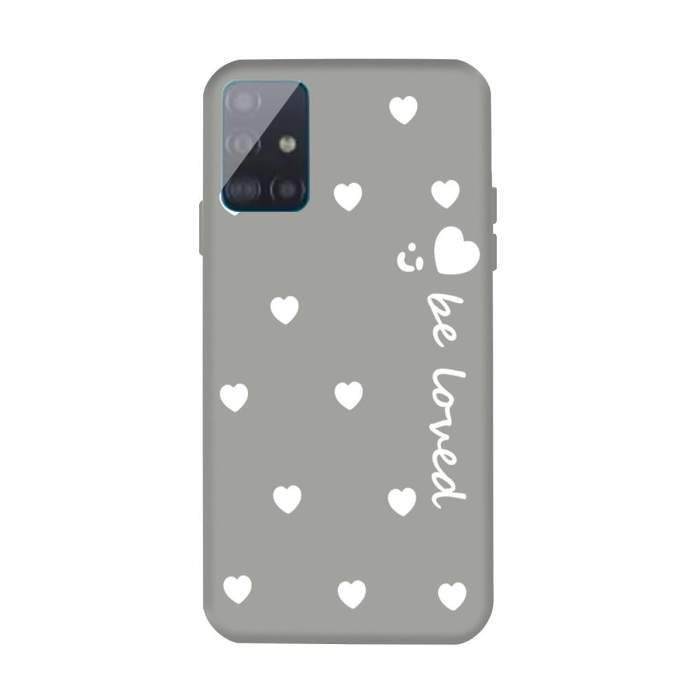 Husa silicon Samsung Galaxy A71 model Be Loved, Antisoc, TPU, Viceversa Gri