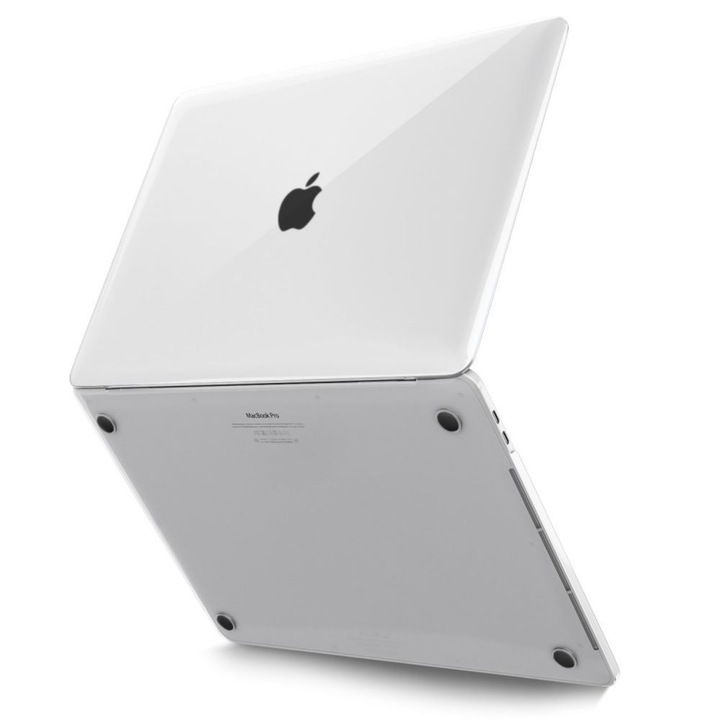 Carcasa laptop Tech-Protect Smartshell compatibila cu Macbook Pro 13 inch 2016-2022 Crystal Clear