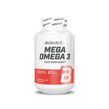 Mega Omega 3, BIOTECH USA, 180 capsule Mega Omega 3, BIOTECH USA, 180 capsule