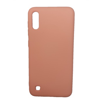 Husa silicon soft-touch compatibila cu Samsung Galaxy A10, Rose Husa silicon soft-touch compatibila cu Samsung Galaxy A10, Rose