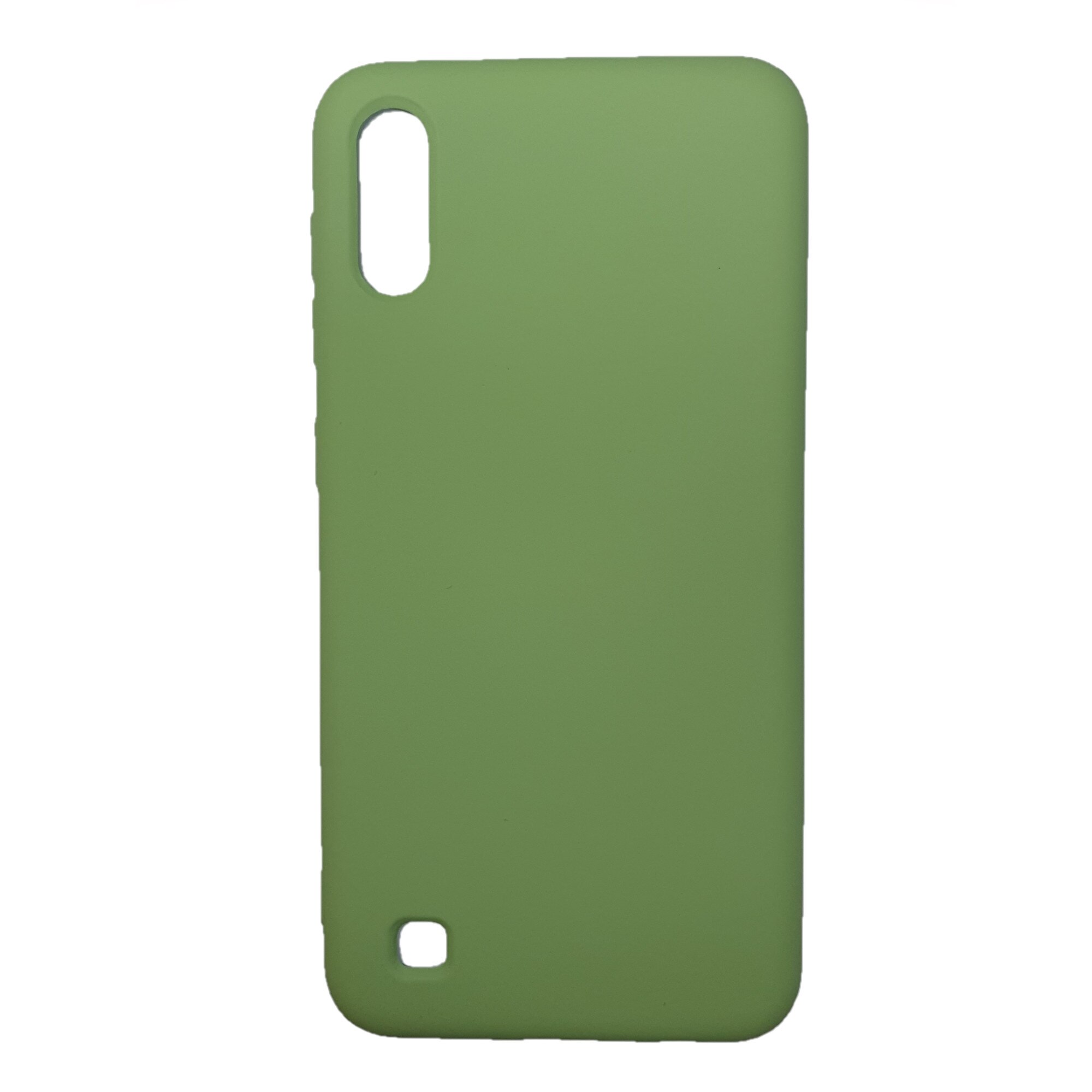 Husa silicon soft-touch compatibila cu Samsung Galaxy A10, Verde