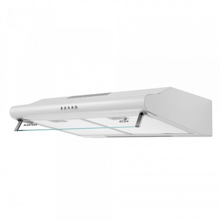 Hota Albatros H20A ECO+, 2 motoare, 60 cm, 3 Trepte de Absorbtie, Alba