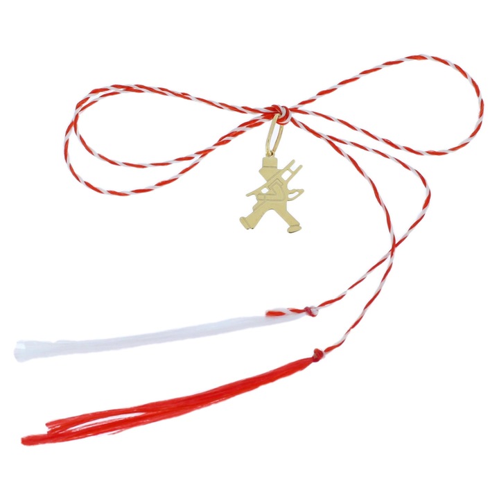 Martisor cu pandantiv Cosar din Aur 14 K