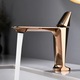 Baterie lavoar, TRENDY S, montare chiuveta baie, rose-gold
