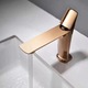 Baterie lavoar, TRENDY S, montare chiuveta baie, rose-gold