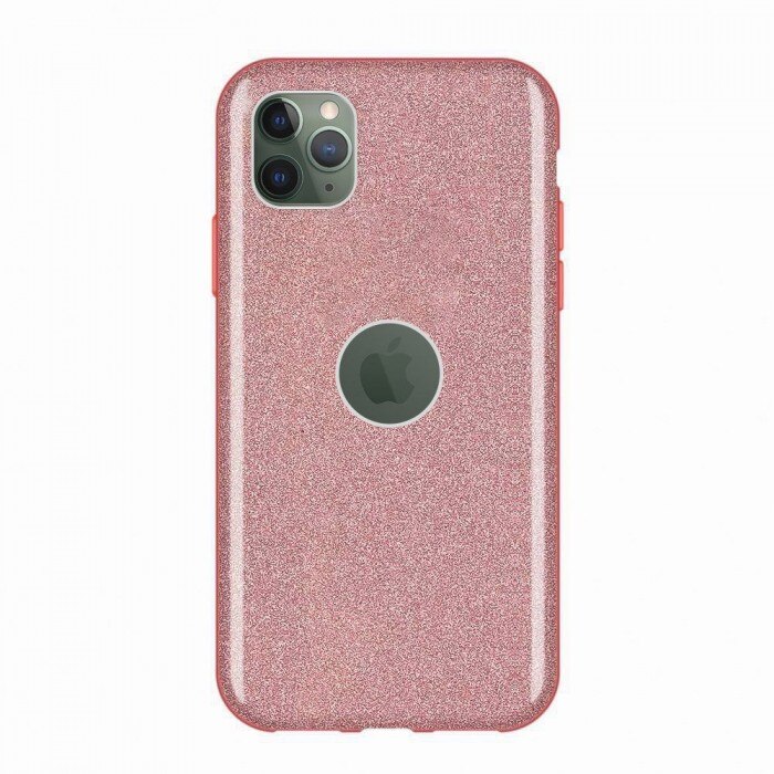Husa Glitter Wozinsky, Shining Case, iPhone 11 Pro Max, Roz