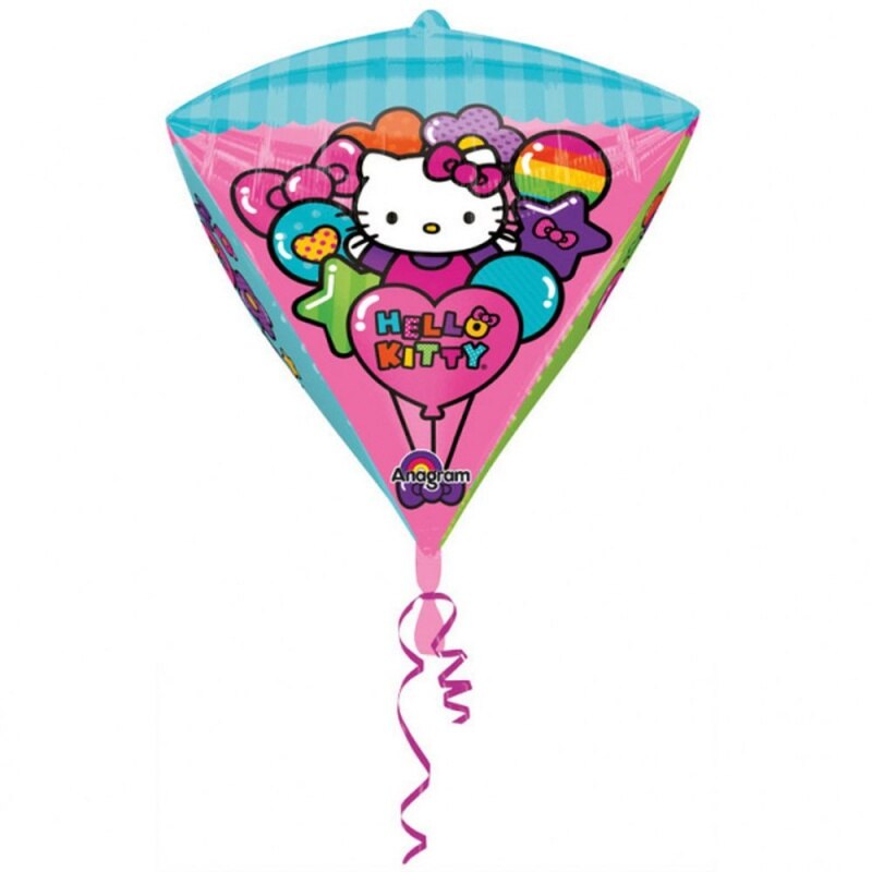 Balon Folie Diamondz Hello Kitty - x 45 cm, Amscan 28457