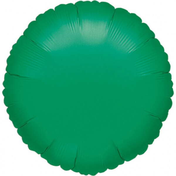 Balon Folie 45 cm Rotund VERDE , Amscan 20585, 1 buc