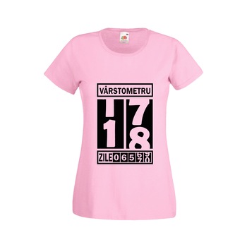 Tricou dama personalizat mesaj majorat  Tricou dama personalizat mesaj majorat