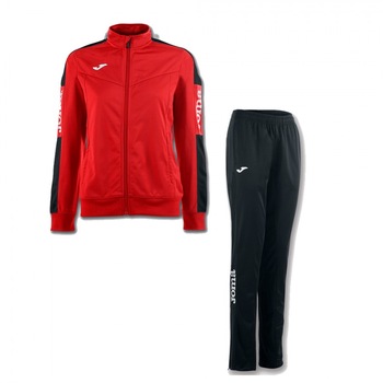 Trening Joma copii Champion IV, Rosu/Negru, marime 2XS Trening Joma copii Champion IV, Rosu/Negru, marime 2XS