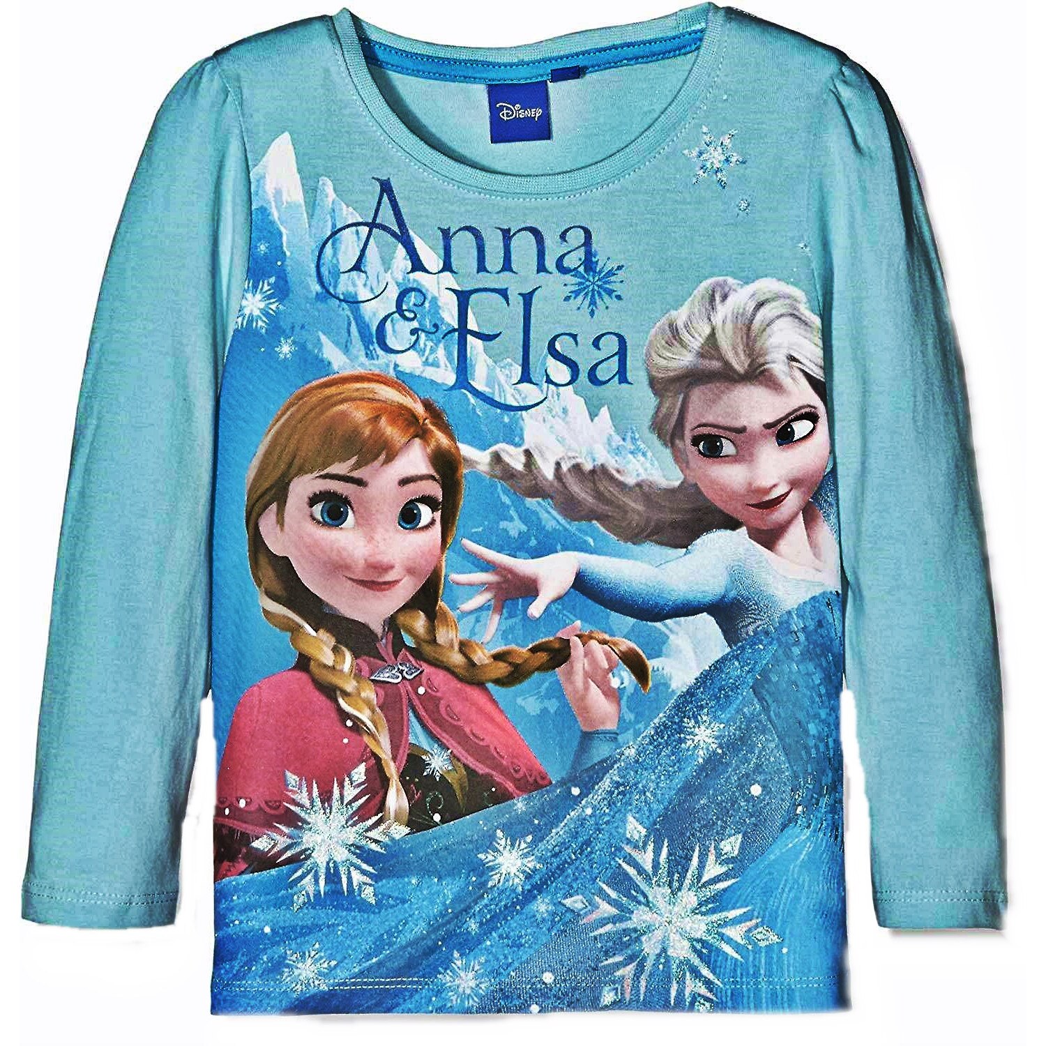 cu maneca lunga, Albastru, Disney Frozen