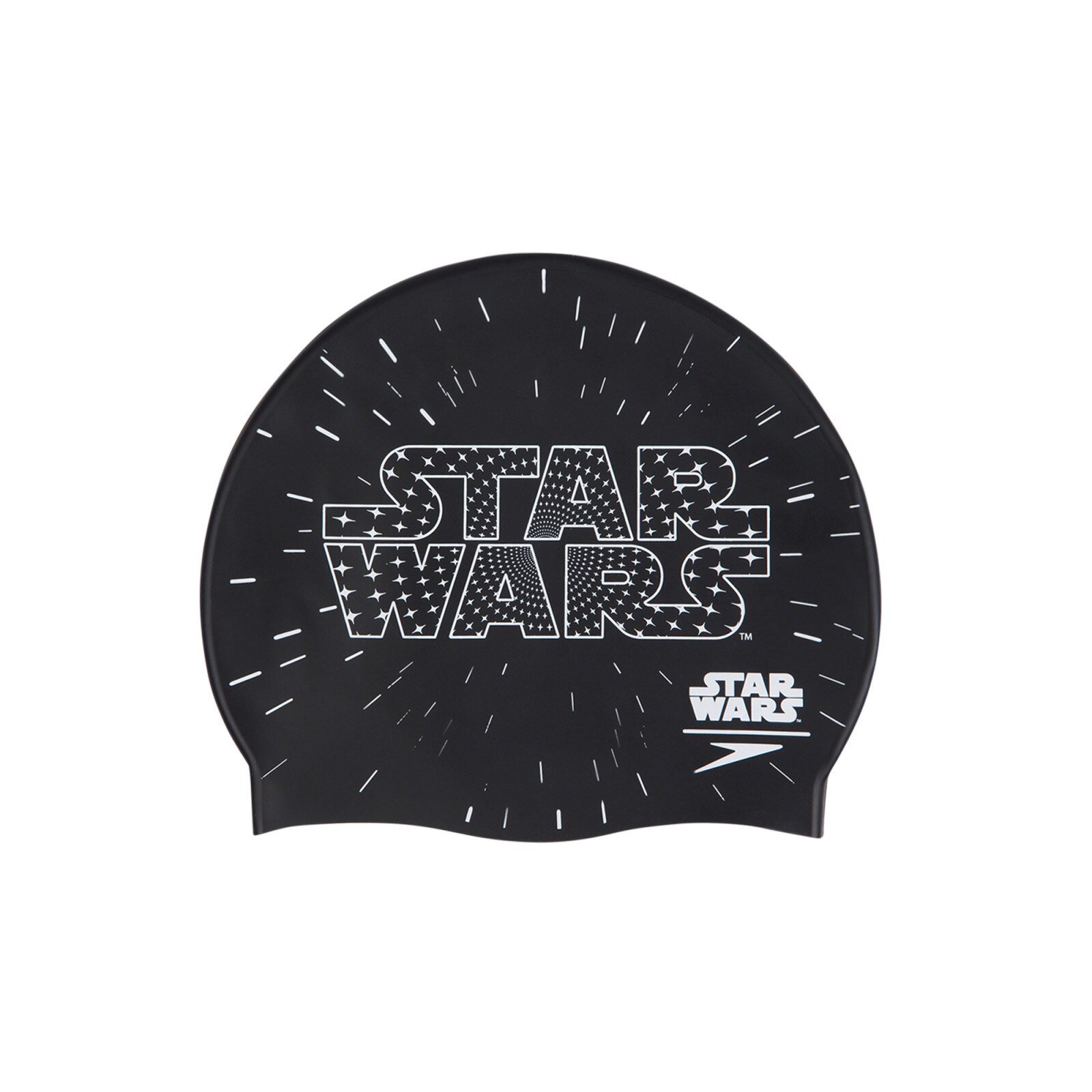 Casca inot copii Speedo Slogan Prt Cap negru/alb