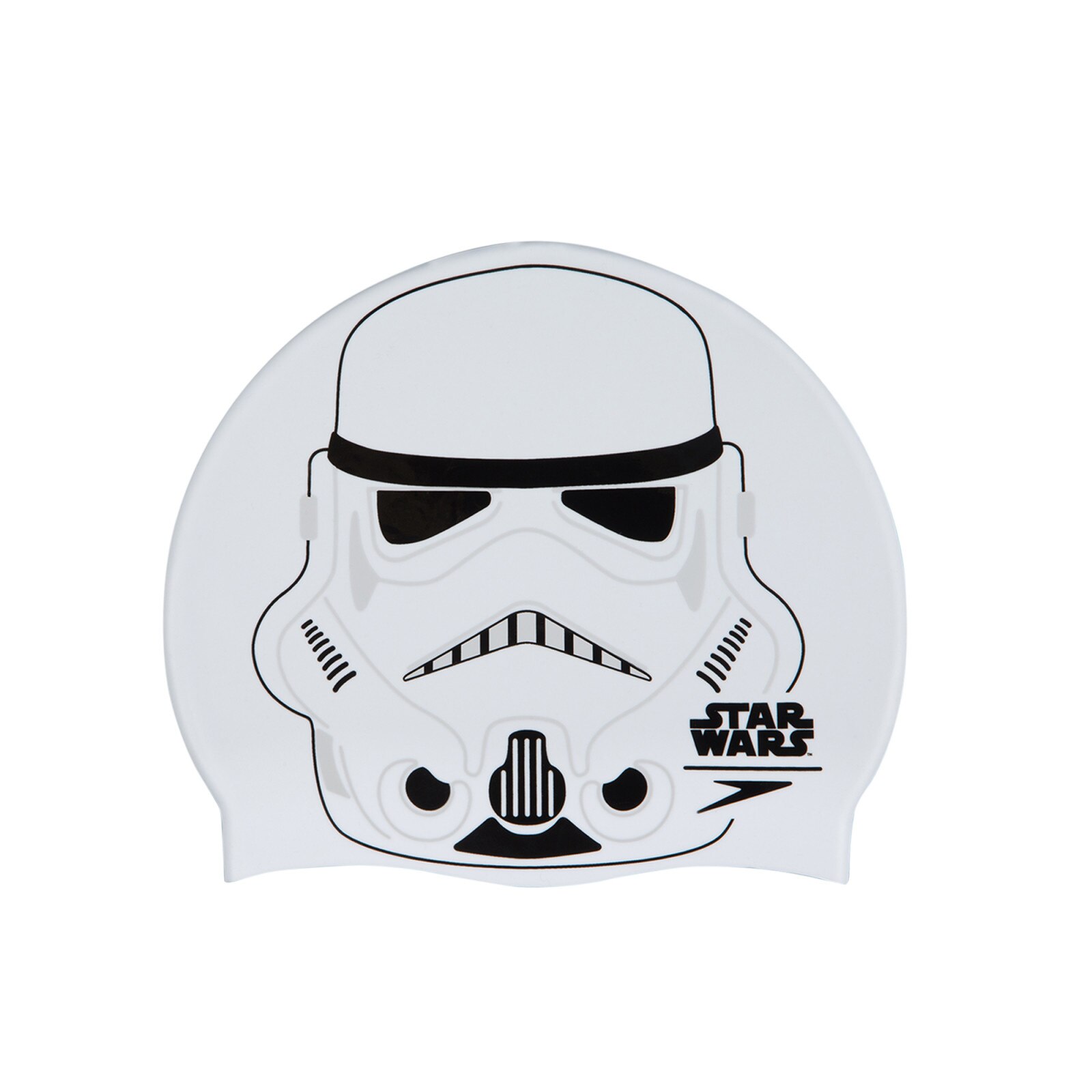 Casca inot copii Speedo Slogan Prt Cap alb/gri