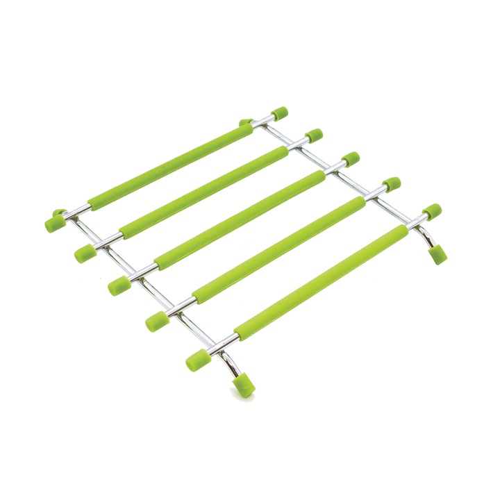 Поставка за Горещи Съдове SQ Professional, Инокс, Зелена