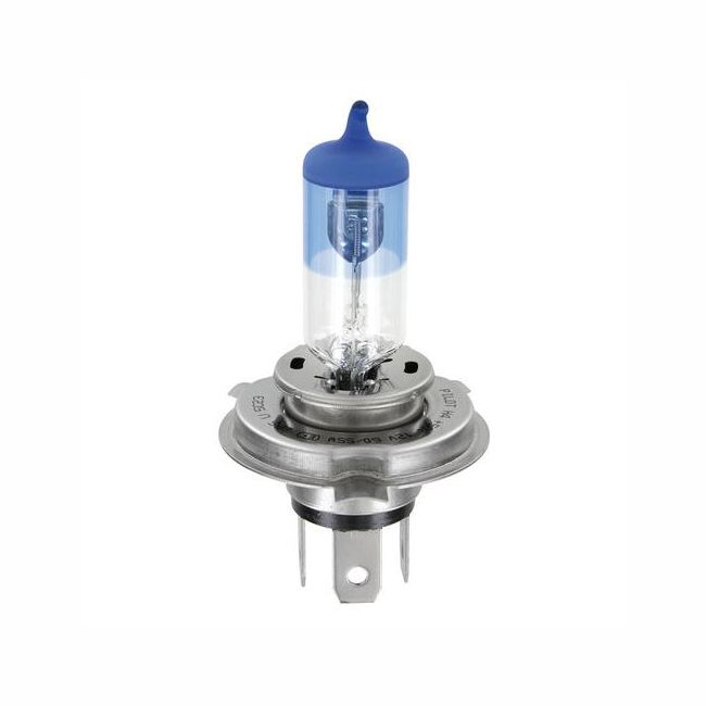 Set 2 becuri halogene Xenon Blue H4, 12V, 100/80W, P43t
