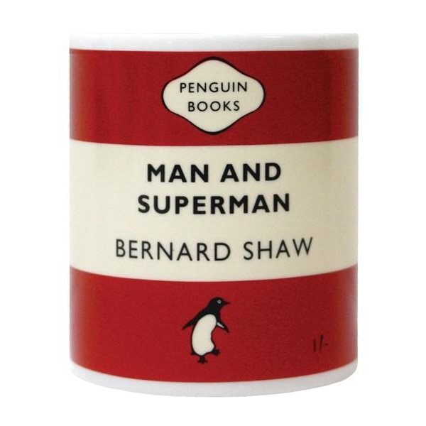 Cana Penguin - Man and Superman, Portelan, 235 ml