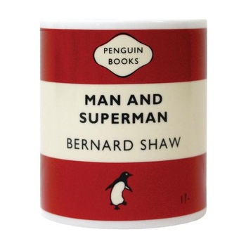 Cana Penguin - Man and Superman, Portelan, 235 ml Cana Penguin - Man and Superman, Portelan, 235 ml
