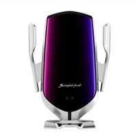 suport auto stw04 incarcare rapida wireless senzor inteligent r1 reglabil compatibil cu orice telefon ce suporta incarcare wireless greaton argintiu imagen 11_0_
0