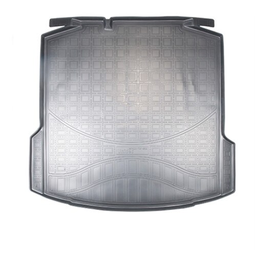Covor protectie portbagaj VagAuto pentru Skoda Rapid (nh) (hatchback) (2013) (fara `buzunare`), negru