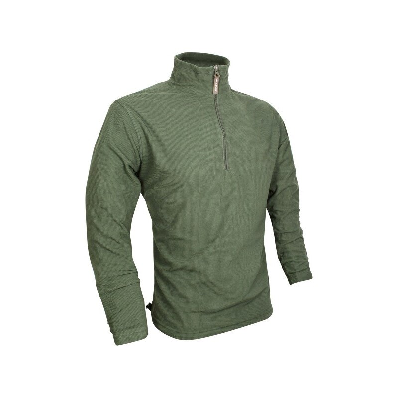 Bluza fleece cu fermoar Jack Pyke verde