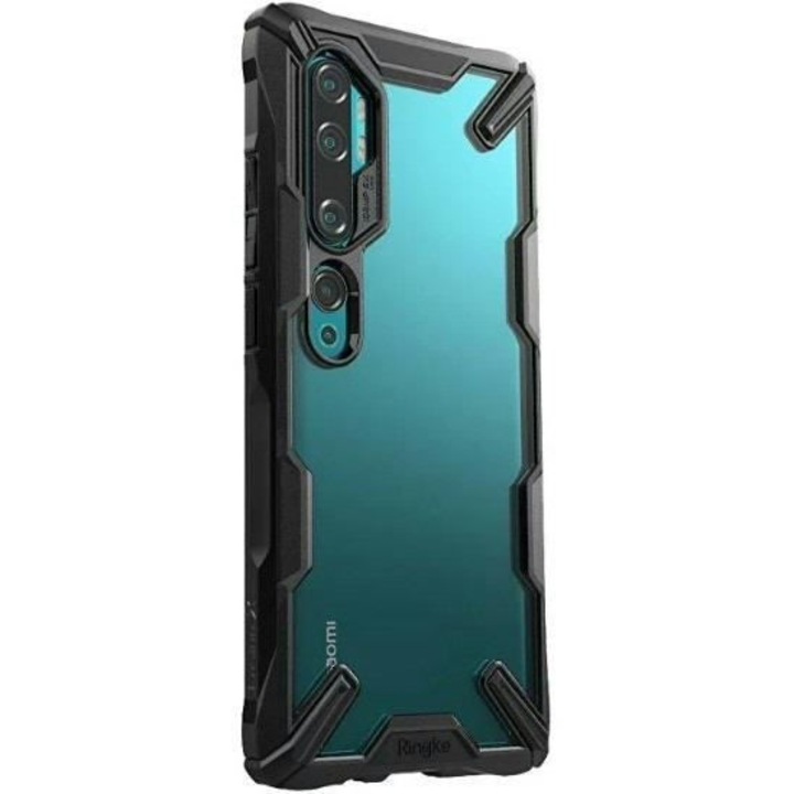 Ringke Fushion X Pentru Xiaomi Mi Note 10 / Mi Note 10 Pro, Negru