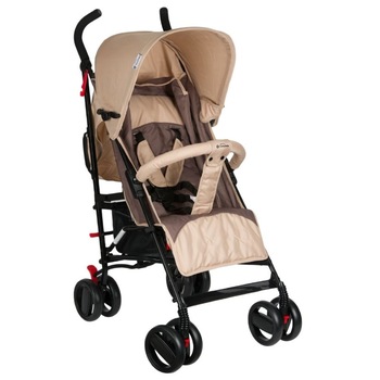 Carucior pentru copii, Zola®, maro/crem, cu maner Carucior pentru copii, Zola®, maro/crem, cu maner