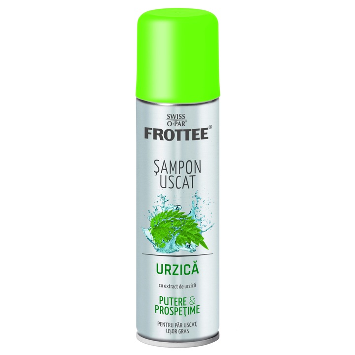 Sampon uscat Frottee Urzica 200 ml Swiss O Par