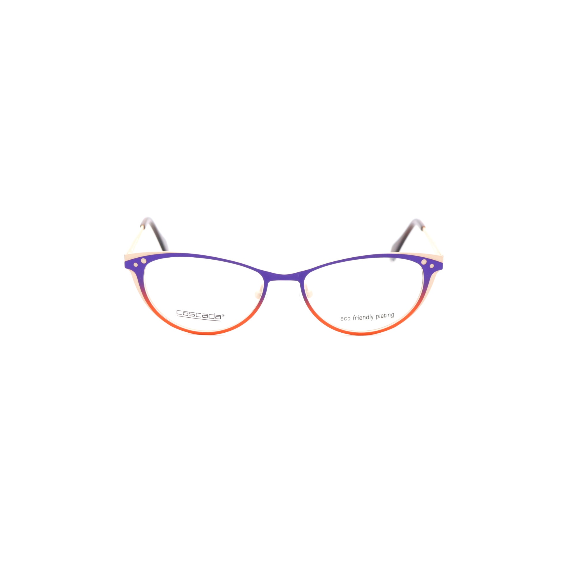 Rame ochelari de vedere, Cascada, Dama, 551 65, 51mm, Bej/Orange