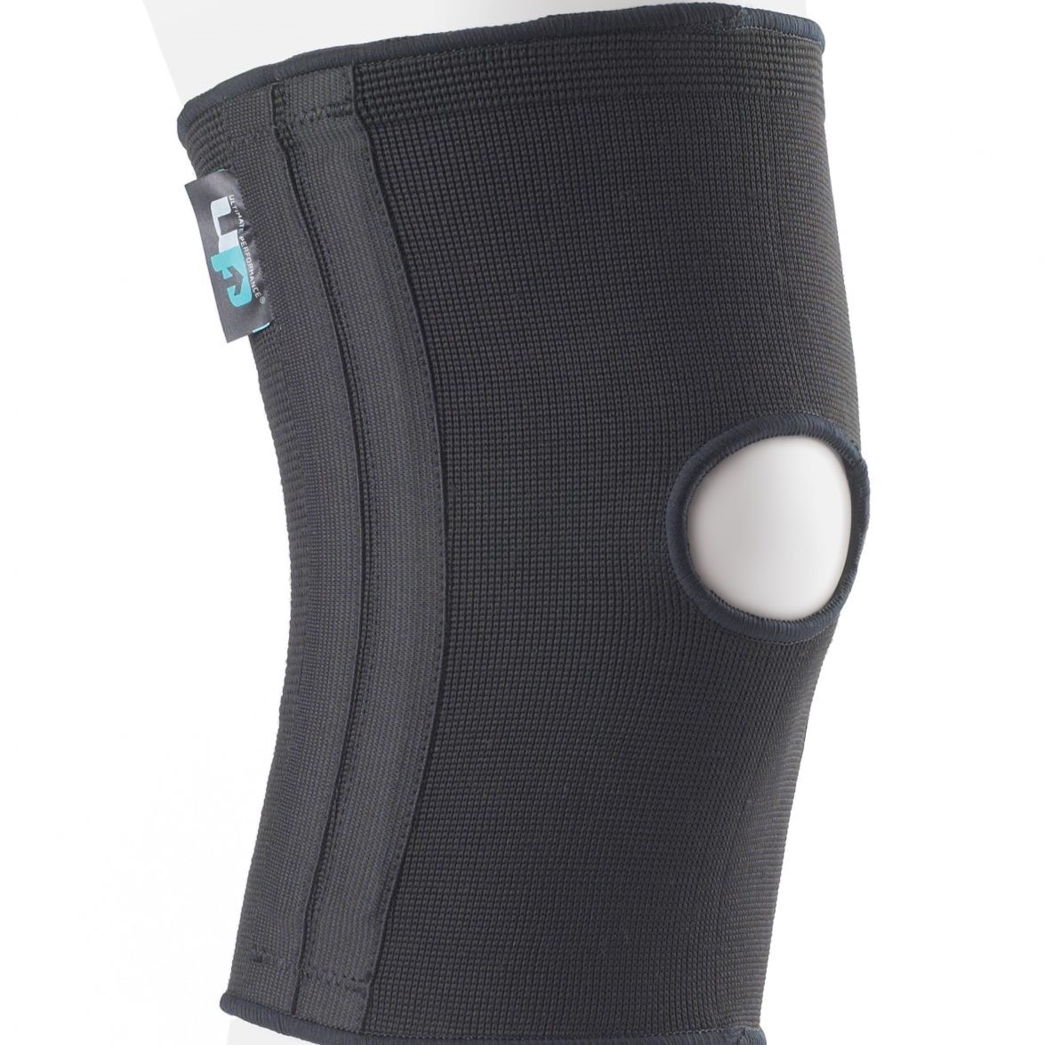 Orteza elastica pentru genunchi, cu atele metalice ULTIMATE PERFORMANCE, marimea M, negru
