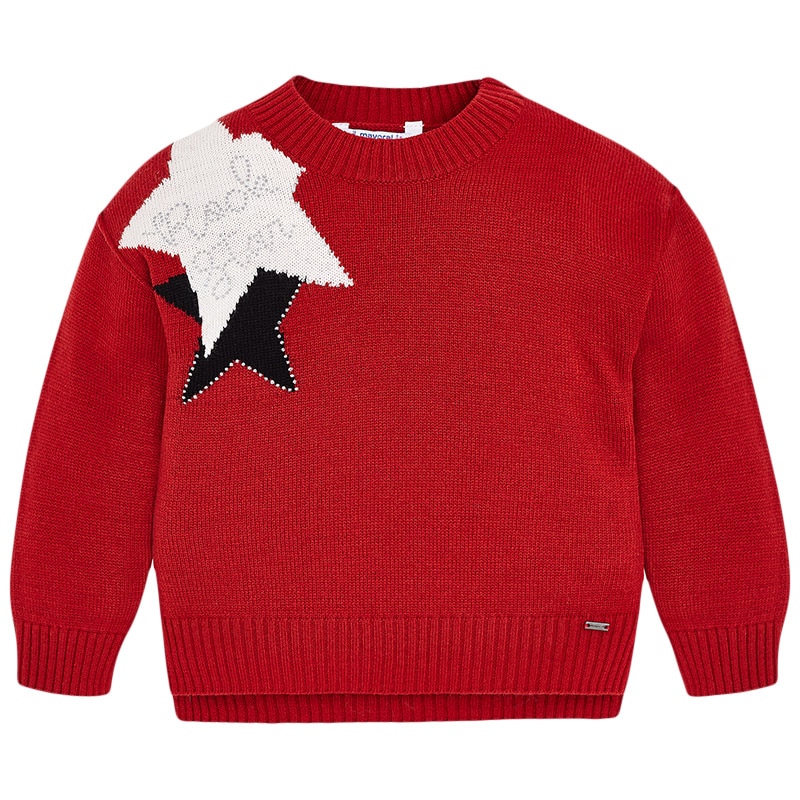 Pulover, Mayoral, rock star, rosu