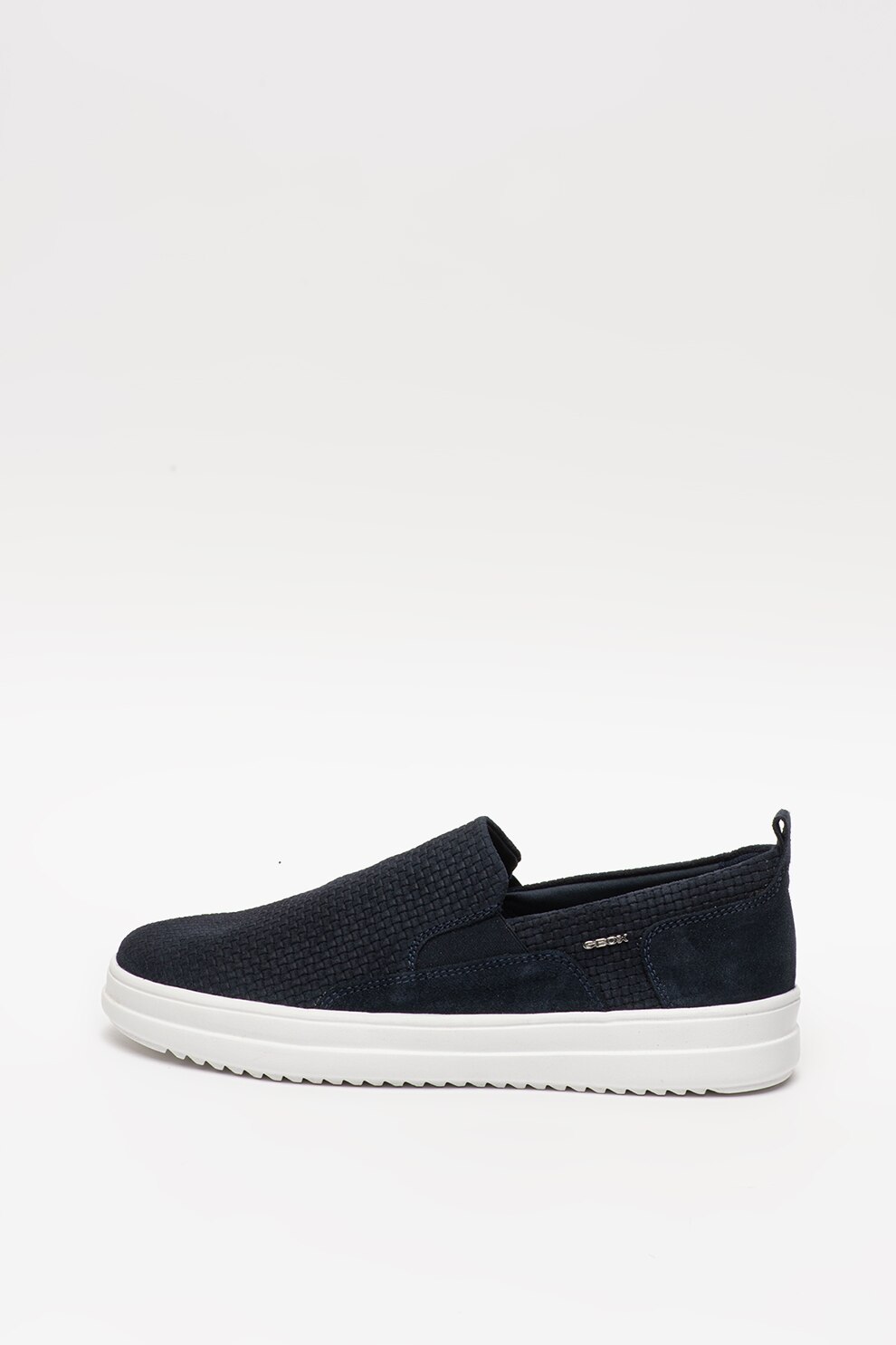 Geox, Pantofi sport slip-on din piele intoarsa cu aspect texturat Tayrvin