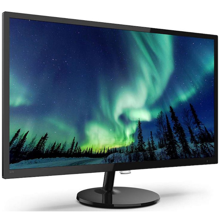 Монитор LED IPS Philips 31.5", Full HD, Display Port, Черен, 327E8QJAB