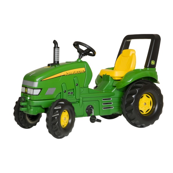Tractor John Deere X-Trac cu pedale Rolly Toys, verde