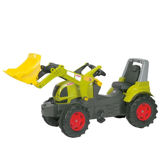 Tractor Claas Arion 640 cu pedale si incarcator frontal Rolly Toys, verde