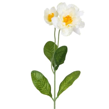 Floare artificiala, Zola®, alba, 53 cm Floare artificiala, Zola®, alba, 53 cm