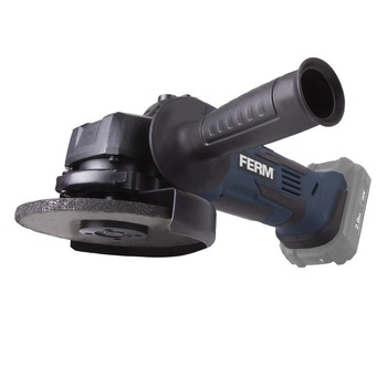 Polizor unghiular, FERM, AGM1125, compatibil cu acumulatori 20V, 115mm fara acumulator si incarcator Polizor unghiular, FERM, AGM1125, compatibil cu acumulatori 20V, 115mm fara acumulator si incarcator