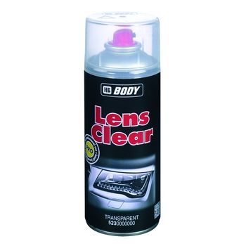 Spray vopsea, HB Body, transparent, pentru faruri, 400 ml Spray vopsea, HB Body, transparent, pentru faruri, 400 ml