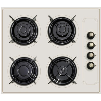 Plita Incorporabila Rustica Hausberg HB-570, 4 arzatoare, Gaz, 60 cm, culoare bej Plita Incorporabila Rustica Hausberg HB-570, 4 arzatoare, Gaz, 60 cm, culoare bej