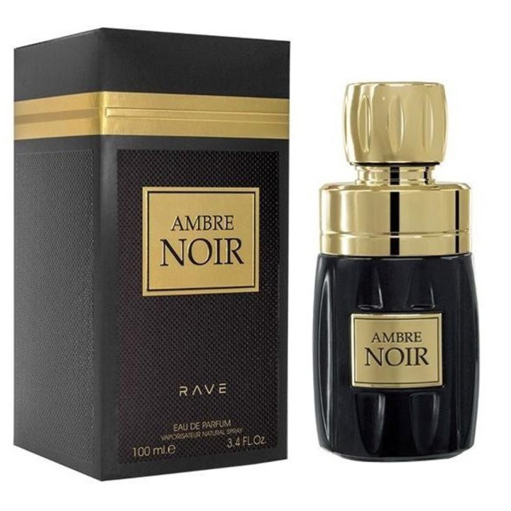 Apa de parfum Rave Ambre Noir, Unisex, 100 ml
