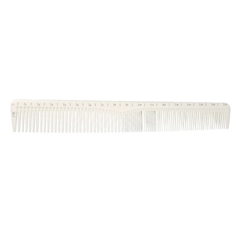 Pieptene pentru tuns MoonbasaNails, Antistatic, J-01, Alb Pieptene pentru tuns MoonbasaNails, Antistatic, J-01, Alb