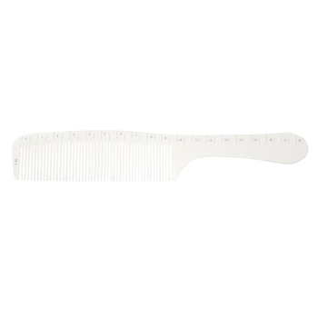 Pieptene pentru tuns MoonbasaNails, Antistatic, J-02, Alb Pieptene pentru tuns MoonbasaNails, Antistatic, J-02, Alb
