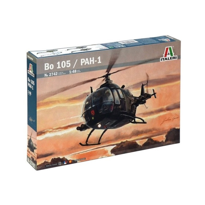 Italeri, helikopter makett BO.105 / PAH.1 1:48