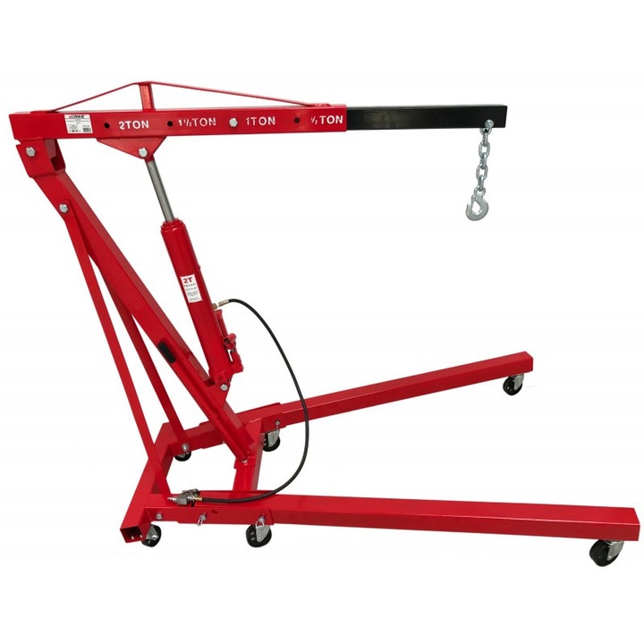 Macara de atelier 2T pentru motor hidraulica pneumatica VERKE V80140