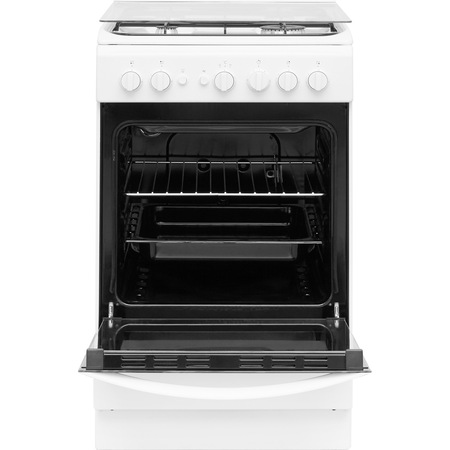 Aragaz Indesit IS5G0PMW/E, Gaz, 4 arzatoare, 50 cm, Alb