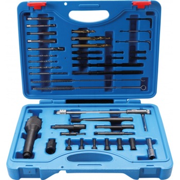Set scule extractoare pentru bujii incandescente si reparatii filete, M10 x 1.0 - M8 x 1.0, 41 piese Set scule extractoare pentru bujii incandescente si reparatii filete, M10 x 1.0 - M8 x 1.0, 41 piese