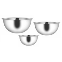 Set Trei Boluri din Inox ,Diametru 18,22,26 cm , Grunberg ,GR2961