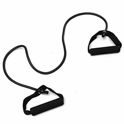 Extensor cu manere Fitness Conceptool, negru, 135cm