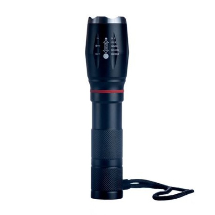 Професионален фенер с LED и 180 градусов режим, Tac Light Elite