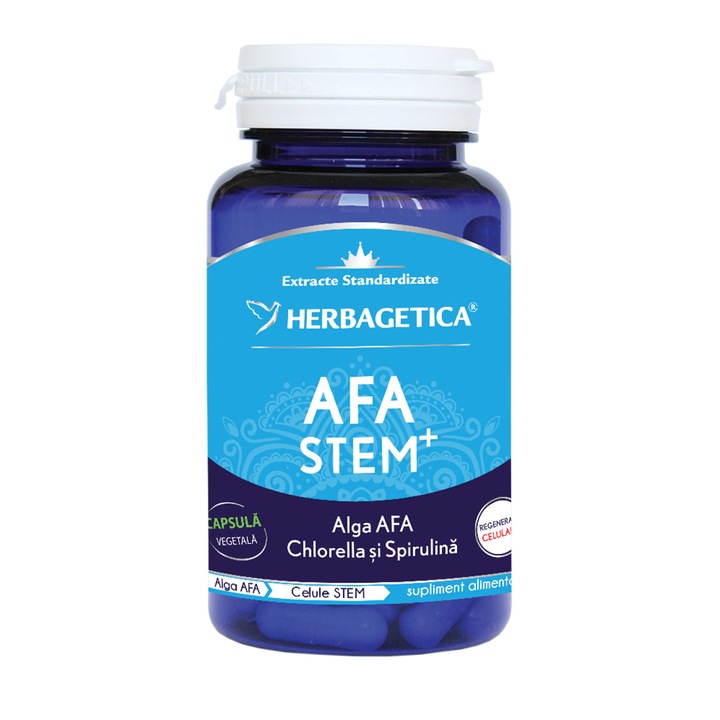 Supliment alimentar Afa Stem+ Herbagetica, 60 capsule